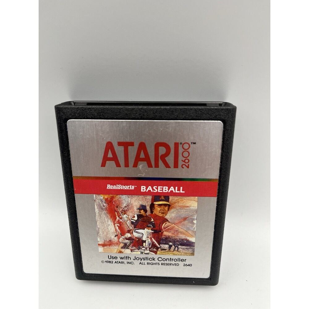 Real Sports (“Pete Rose”) Baseball (Atari 2600, 1988)